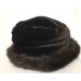 Brown Betmar New York Faux Fur Bucket Russian Hat Costume Ski Velvet  eb-69357492